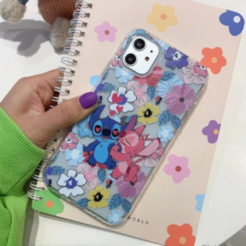 Stitch Soft Silicone iPhone Case